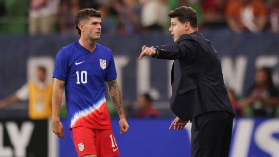 Pochettino e Pulisic precisam resolver desentendimento enquanto seleção dos EUA se prepara para a Copa do Mundo