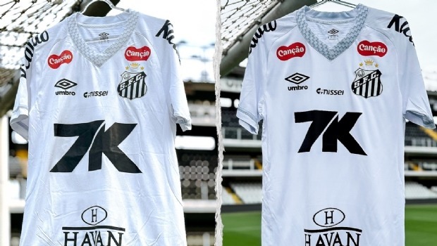 7K atende pedido da torcida e promove mudança na camisa do Santos