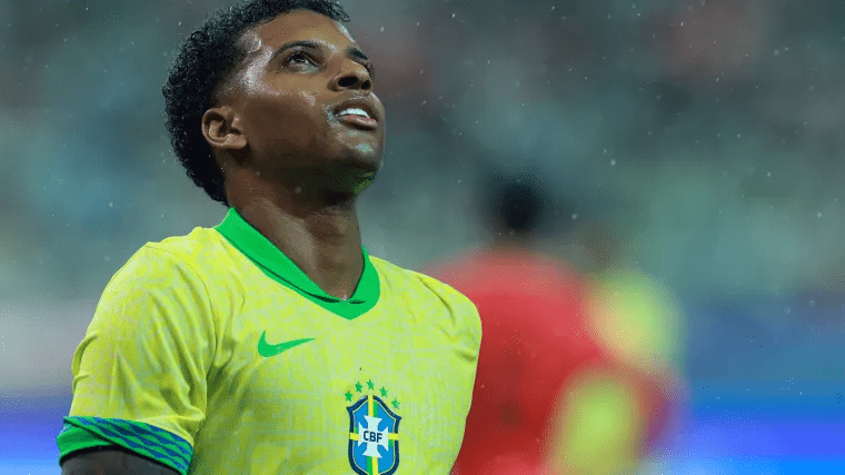 Rodrygo: gols e jogos pela Seleção Brasileira