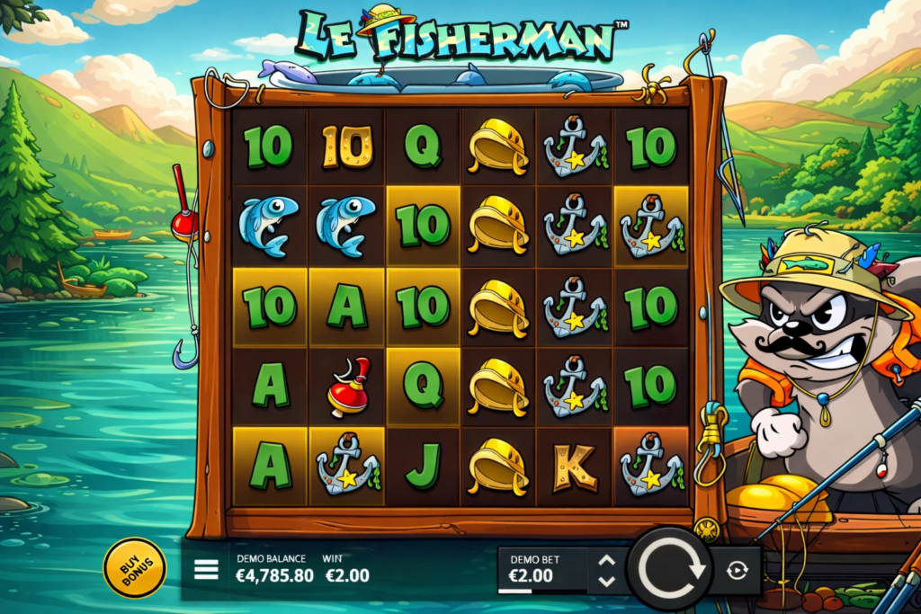 Como jogar Le Fisherman slot online