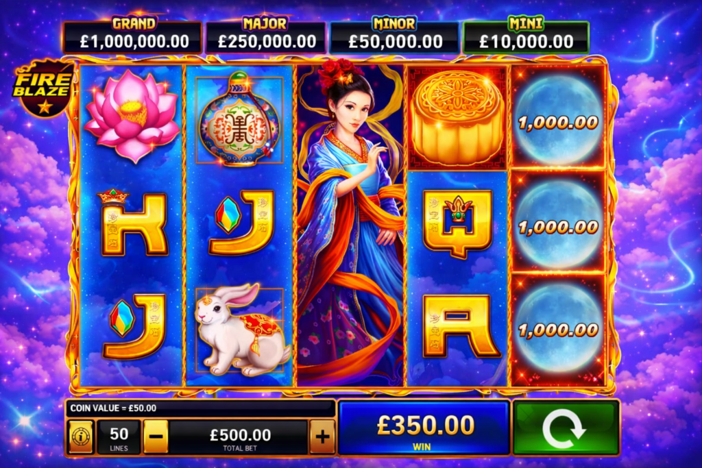 Como jogar Eternal Lady Fire Blaze Jackpots slot online