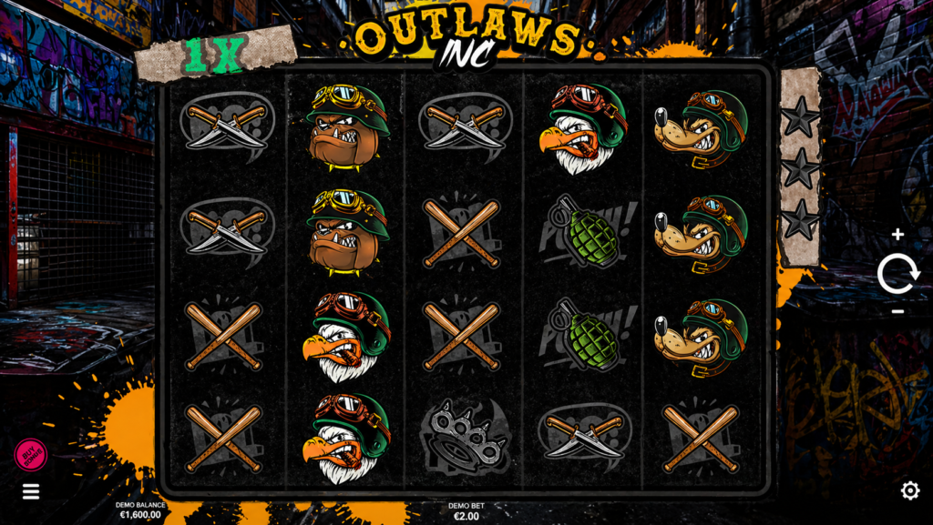 Como jogar Outlaws Inc slot online