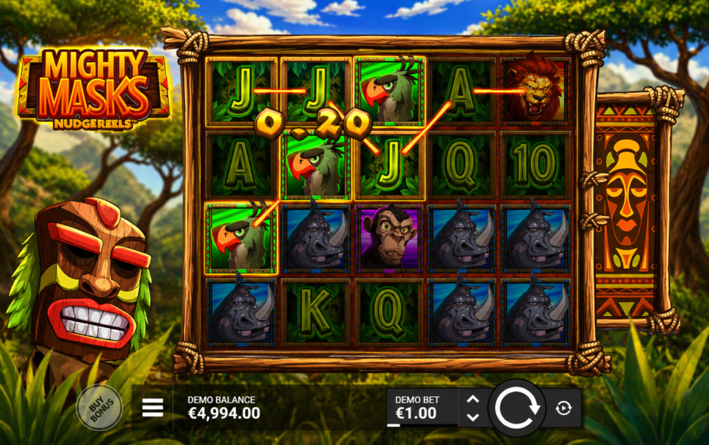 Como Jogar Mighty Masks slot online
