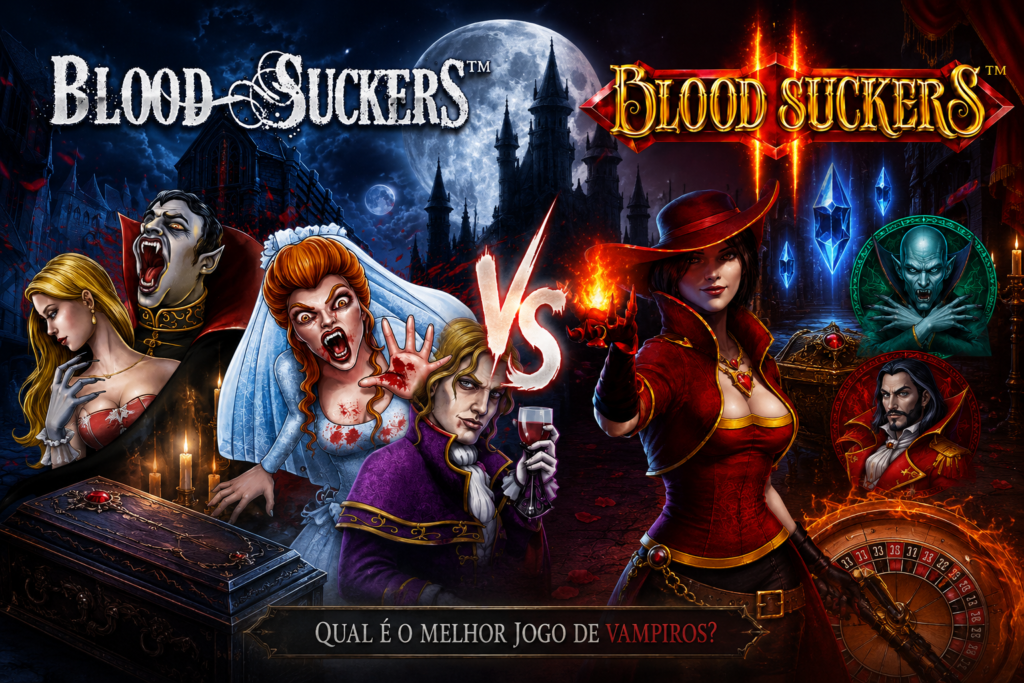Blood Suckers vs Blood Suckers 2 slots online da NetEnt