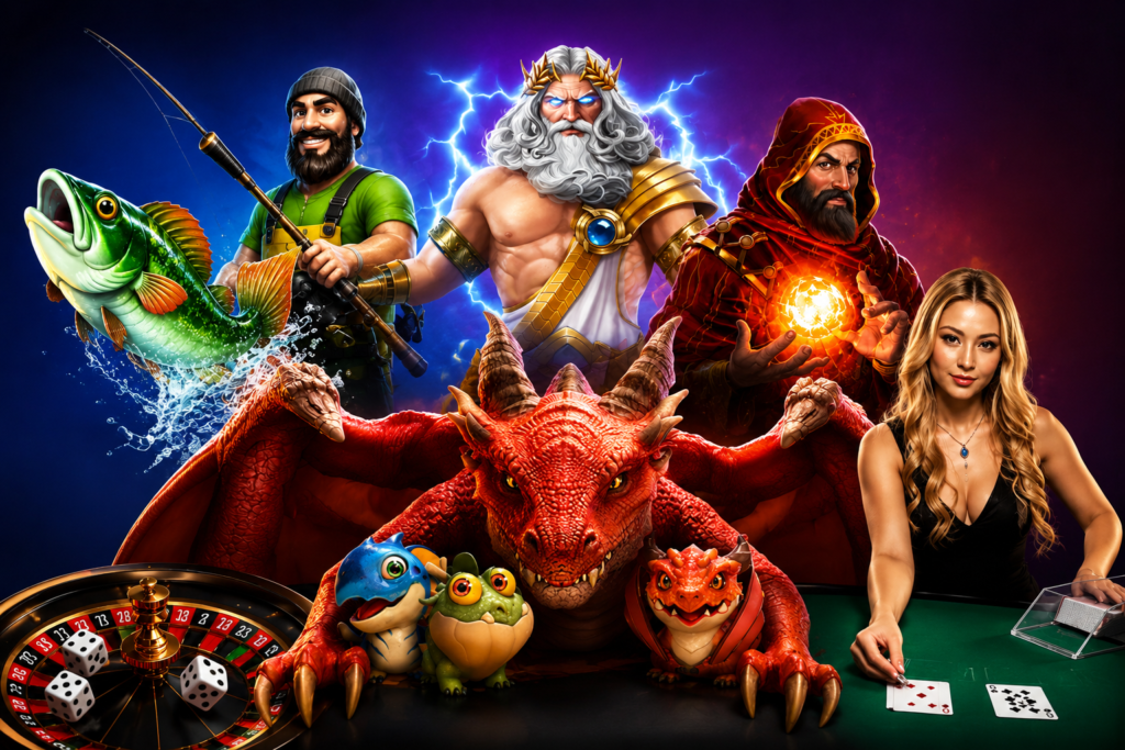 Os melhores jogos de cassino online