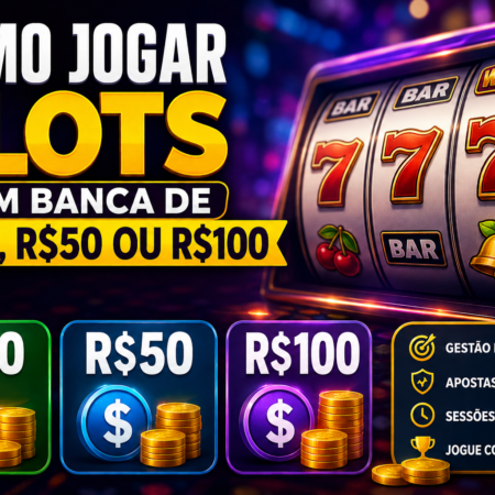 Como Jogar Slots com Banca de R$20, R$50 ou R$100 em 2026