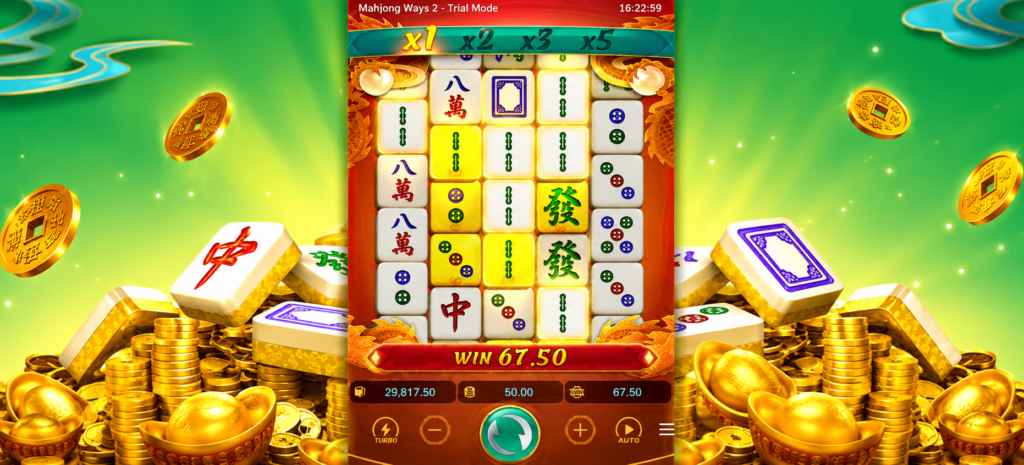 Apostas online no caça-níquel Mahjong Ways
