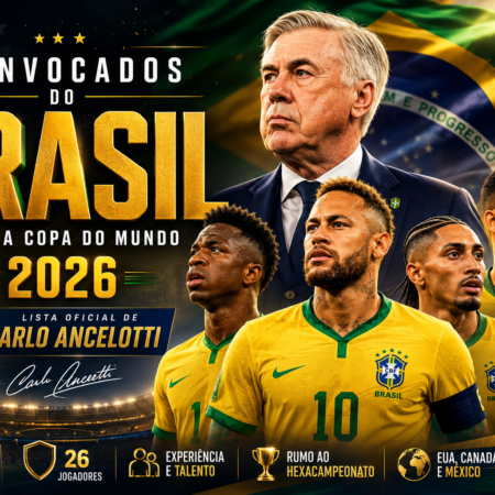 Convocados do Brasil para a Copa 2026: Lista Oficial