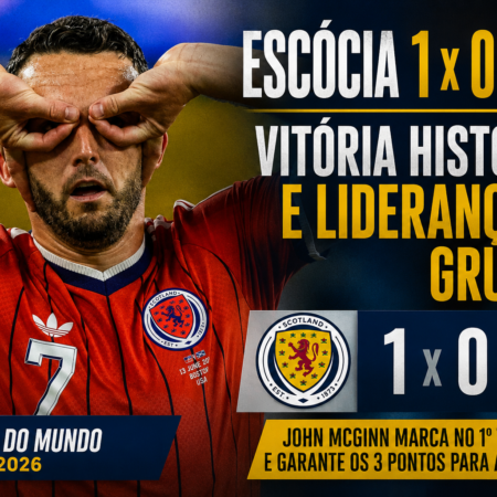 Escócia Vence Haiti por 1 a 0 e Lidera o Grupo C