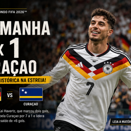 Alemanha 7 x 1 Curaçao: Goleada Histórica na Copa 2026