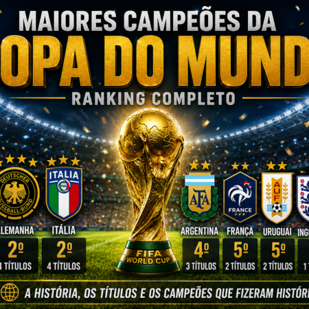 Quem Tem Mais Títulos da Copa do Mundo? Veja o Ranking
