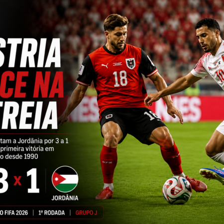 Áustria 3 x 1 Jordânia: Vitória na Estreia da Copa 2026