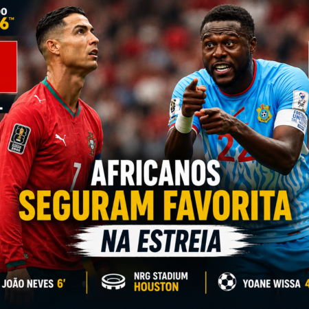 Portugal 1 x 1 RD Congo: Africanos Surpreendem na Copa 2026