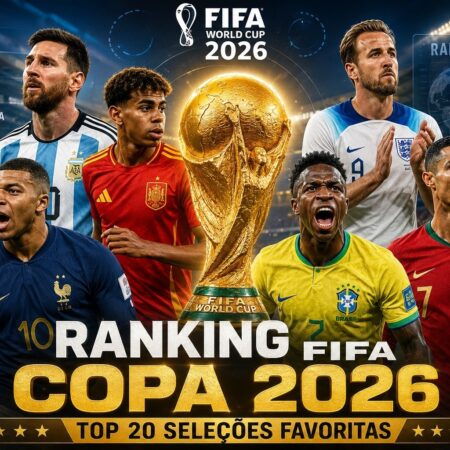 Ranking FIFA Copa do Mundo 2026: Top 20 Seleções Favoritas