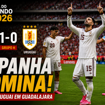 Espanha Vence Uruguai por 1 a 0 e Lidera Grupo H da Copa FIFA 2026