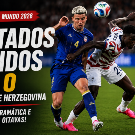 EUA 2×0 Bósnia: Vitória Americana e Vaga nas Oitavas da Copa 2026