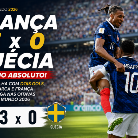 França 3×0 Suécia: Mbappé Brilha e Garante Vaga nas Oitavas | Copa 2026