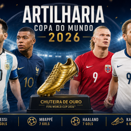 Artilharia da Copa do Mundo 2026: Ranking Atualizado da Chuteira de Ouro