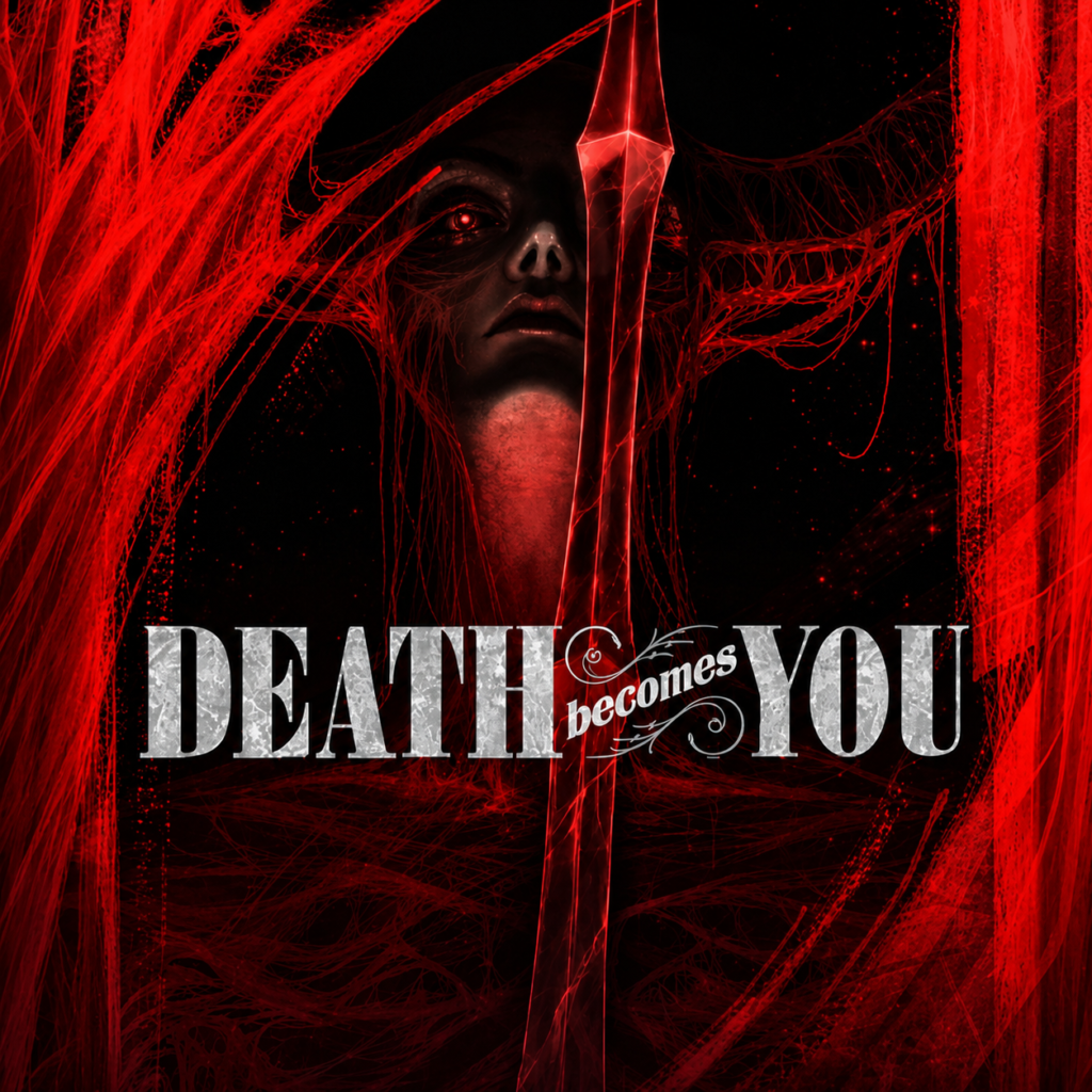 Slot Death Becomes You da Hacksaw Gaming com tema de terror, DuelReels, Duel With Death, bônus e prêmio máximo de 15.000x.