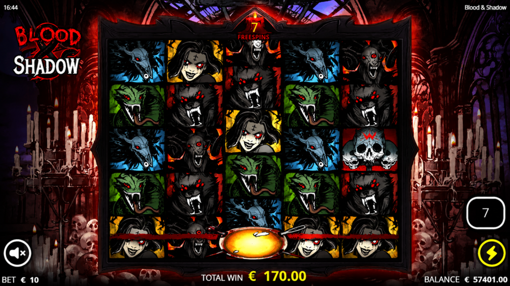 Slot Blood & Shadow demo